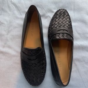 Brand new Robert Zur black loafers